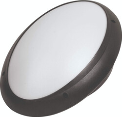 HOROZ - Aqua Oval 400-011-106 e27 Siyah Nemliyer Armatür Max. 40 Watt