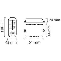 Controller-1-105-001-0001 1000 Watt Avize Kumandası - Thumbnail