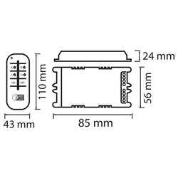 Controller-3-105-001-0003 3000 Watt Avize Kumandası - Thumbnail