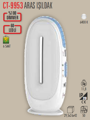 CT-9953 Aras Işıldak 60 Ledli