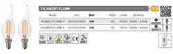 HOROZ - Filament Filame-6-001-014-0006 Led Filament Ampül 6 Watt (1)