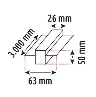 Helios HS 8542 Magnet Armatür Ray 3 Metre 