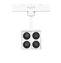 Helios - Helios HS 8603 10+10 Watt Beyaz Kasa Magnet Armatür