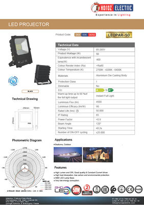 LEOPAR-50-068-006-0050 LED PROJEKTÖR 50 WATT