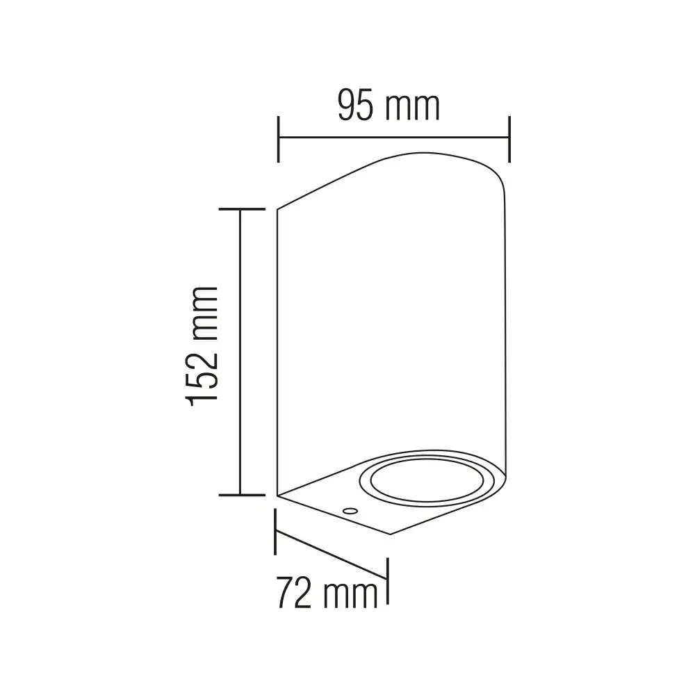 HOROZ - MAMBA-076-066-0001 Led Bahçe Aydınlatma Max 2x35 Watt (1)