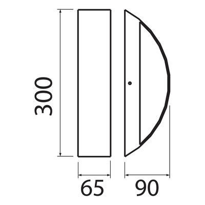 MEŞE-076-004-0012 Led Bahçe Aydınlatma 12 Watt