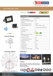 PARS-10-068-008-0010 Led Projektör 10 WATT - Thumbnail