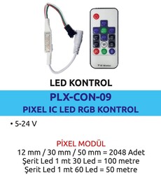 PIXCEL IC LED RGB KONTROL PLX-COM-09 - Thumbnail