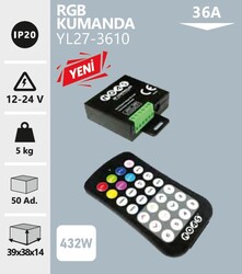 NOAS - YL27-3610 36A RF RGB Kumanda (1)