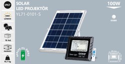 NOAS - YL71-0101-S Solar Led Projektör 100 Watt (1)