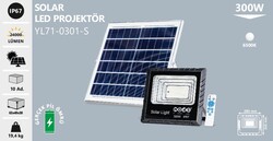 NOAS - YL71-0301-S Solar Led Projektör 300 Watt (1)