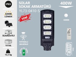 NOAS - YL73-0410-S Solar Led Sokak Armatürü 400 Watt (1)