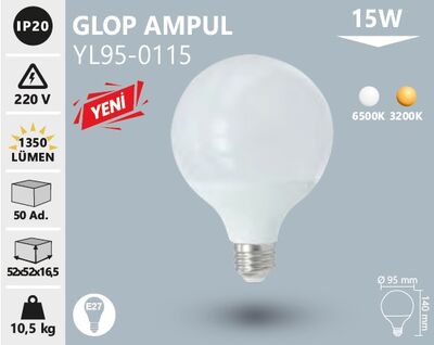 YL95-0115 Glop Led Ampul 15 Watt